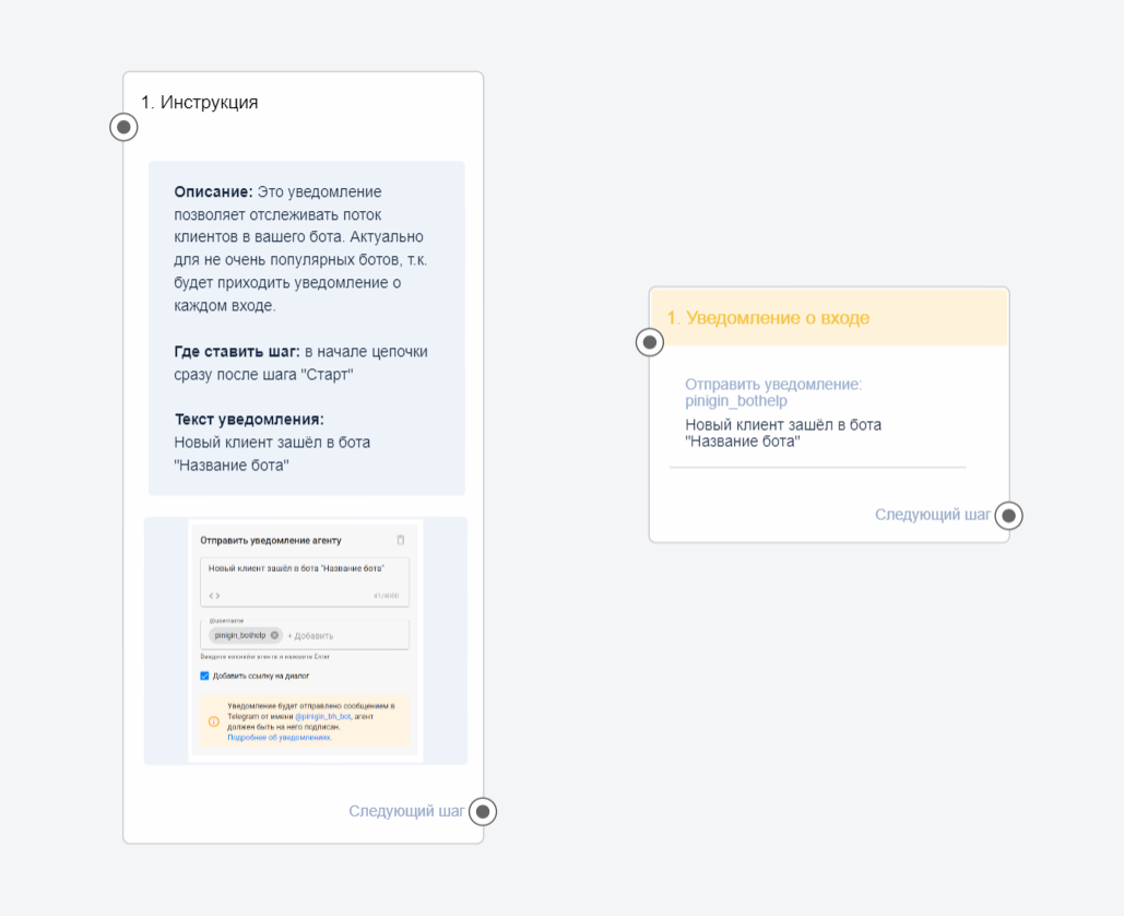 Отправка уведомления в Telegram | BotHelp